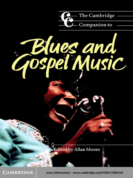 Title details for The Cambridge Companion to Blues and Gospel Music by Allan Moore - Available